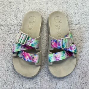 Women's Chacos Chillos Colorful Slide Slip On Shoe Size 6W